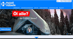 Desktop Screenshot of heizoel-haeberle.de